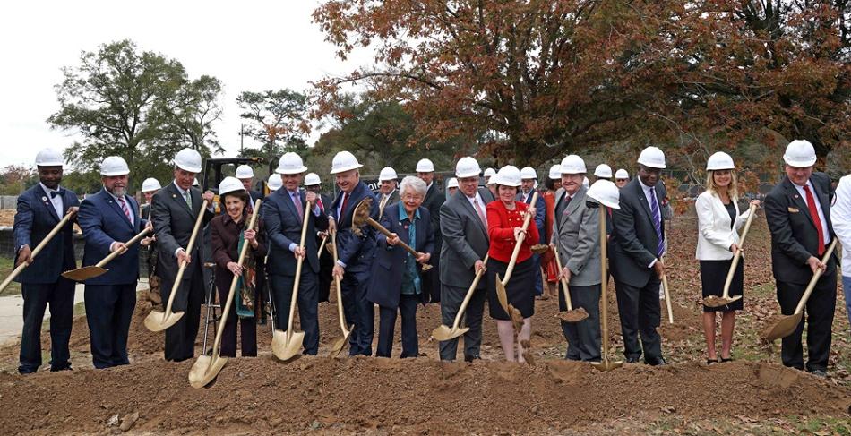 University of South Alabama leadership and supporters broke ground Friday on a new Frederick P. Whiddon College of Medicine building. Construction is scheduled to be completed in 2026. data-lightbox='featured'